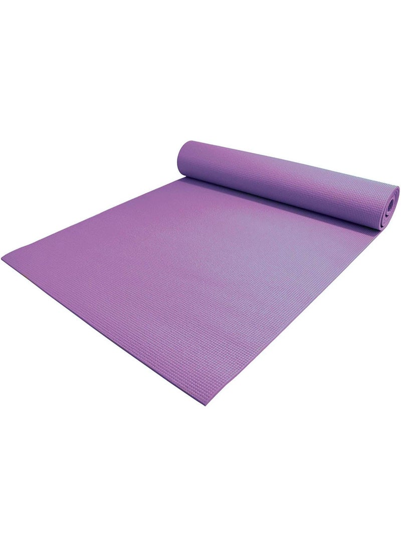 Yoga Mat with Attached Strap Ideal for Pilates, Yoga and Many Other Home Workouts (183cm x 61cm x 6mm)(Assorted Color) - Image 3